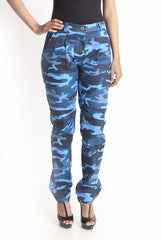 La Rutu Camouflage Print Pants