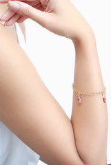 LeCalla Ding Dong Party Charm Bracelet