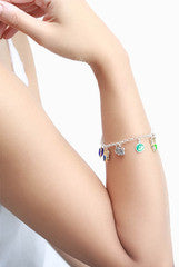 LeCalla Owl Charm Bracelet