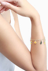 LeCalla Back to School Charm Bracelet