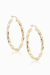 LeCalla Smart n Sleek Hoop Earrings
