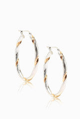 LeCalla Destiny's Friend Hoop Earrings