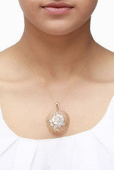 LeCalla Rose Garden Pendant