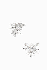 LeCalla Pearl Elegance Stud Earrings