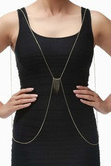 LeCalla Hanging Spike Body Chain