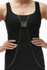 LeCalla Small Link Motif Body Chain