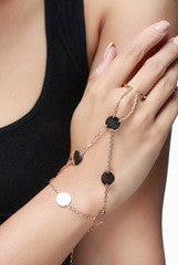 LeCalla Disc Rose Gold Hand Harness