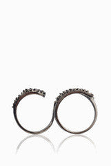 LeCalla Snake Charm Multi Finger Ring