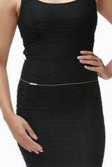 LeCalla Pearl Link Waist Chain