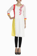 Regalia White Kurti