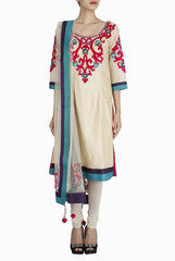 Regalia Beige Straight Suit