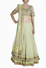 Regalia Pastel Green Lehenga Choli