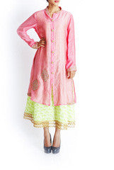Lotus Chakra Pink and Green Pair