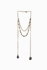 Masaya Grey Hanging Neckpieces