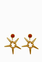 Masaya Red Earrings