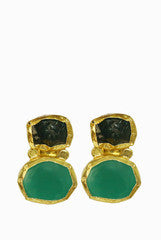 Masaya Green Ines Earrings