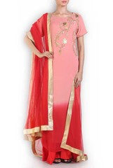 I AM's Pakistani Kurta with Dupatta and Palazzos