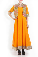 I AM's Yellow Jacket Anarkali