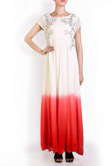 I AM's Pink Shaded Anarkali