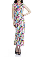 Mansa Multicolored Maxi Dress