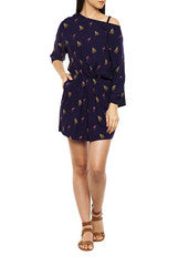 Mansa Navy Side Pocket Dress