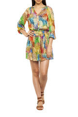 Mansa Multicolored Digital Printed Tunic