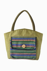 Earthen Me Eco Fashion Polka Dots Handbag