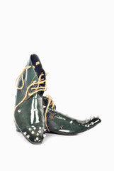 Swatimodo Patent Green Shoe