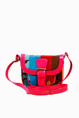 Mystiqual Designs Red Sling Bag