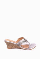 Nidhi Bhandari Silver Pompous Glow