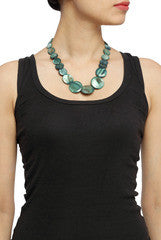 Niharika Pandey Aquamarine Stone Neck Piece