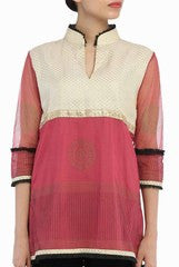Niharika Pandey Pink Crepe Tunic