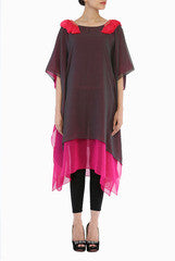 Niharika Pandey Georgette Kaftan Style Tunic