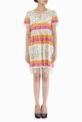 Niharika Pandey Printed Short Dress