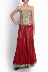Niharika Pandey Corset And Sharara