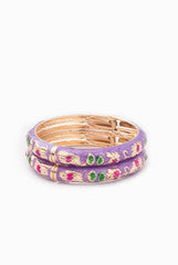 Niharika Pandey Engraved Floral Bangle