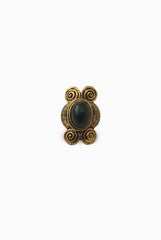 Niharika Pandey Dark Green Handcrafted Ring