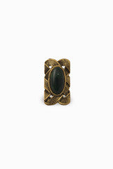 Niharika Pandey Dark Green Handcrafted Ring