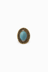 Niharika Pandey Blue Handcrafted Ring