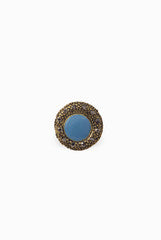 Niharika Pandey Tron Blue Handcrafted Ring