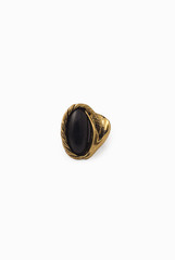 Niharika Pandey Black Handcrafted Ring