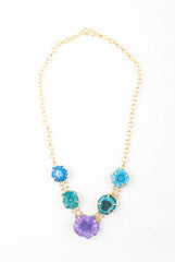 Ode To Earth Statement Golden Necklace