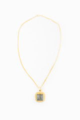 Ode To Earth Golden Filigree Pendant