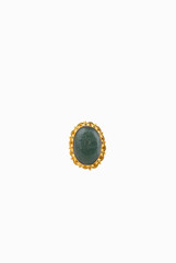 Ode To Earth Green Bubbles Ring