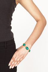 Ode To Earth Green Marquis Bracelet