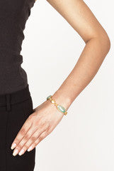 Ode To Earth Green Marquis Bracelet