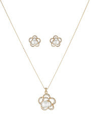 OSF Floral Pendant Set