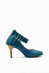 Paio Teal Heels