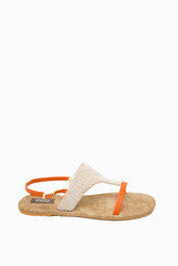 Paio Page White Pearl Sandals
