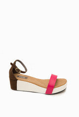 Paio Morgan Pink and White Heels